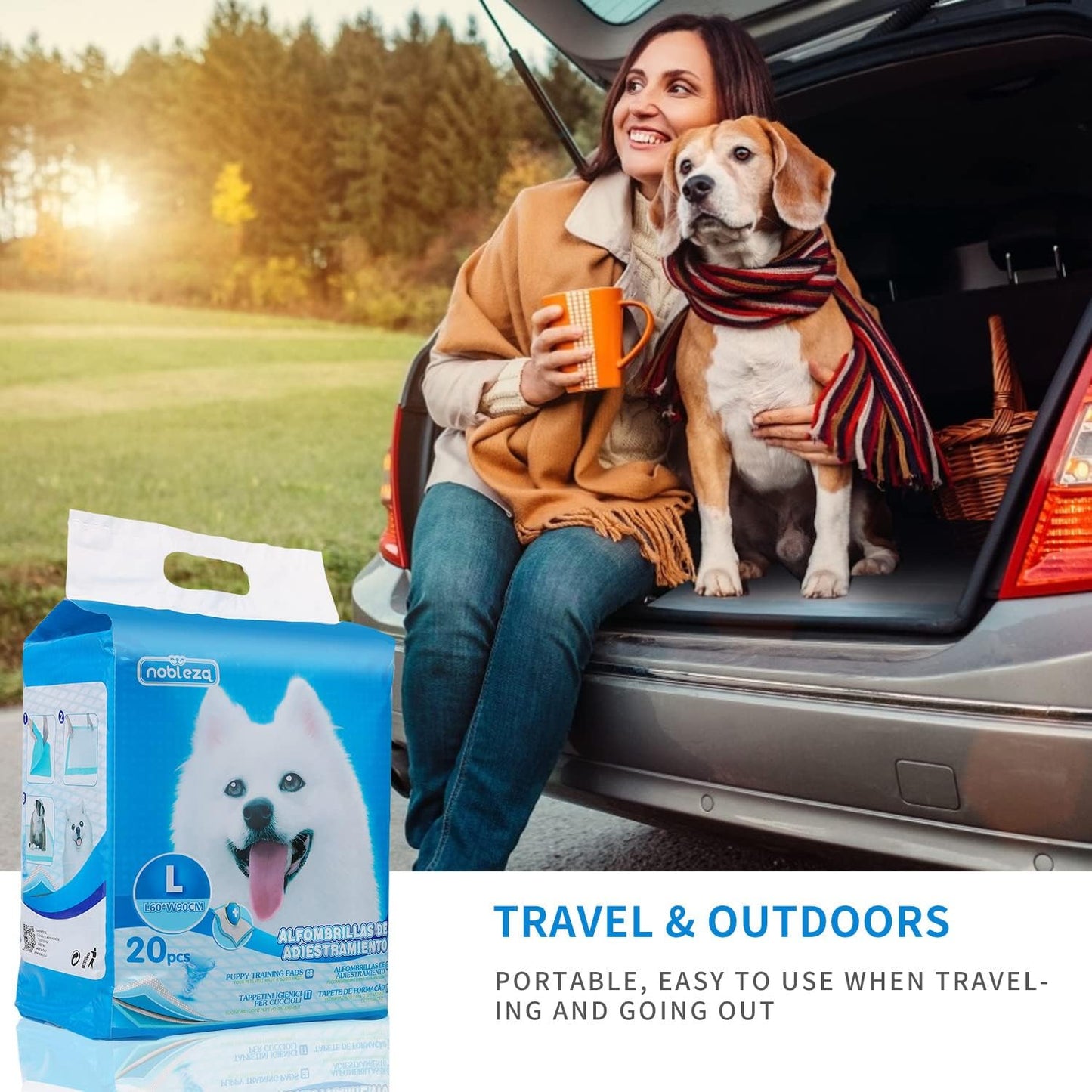 Ultra-saugfähige Hunde-Trainingsunterlagen, 50 Stk., 50 Stück 60 cm x 90 cm