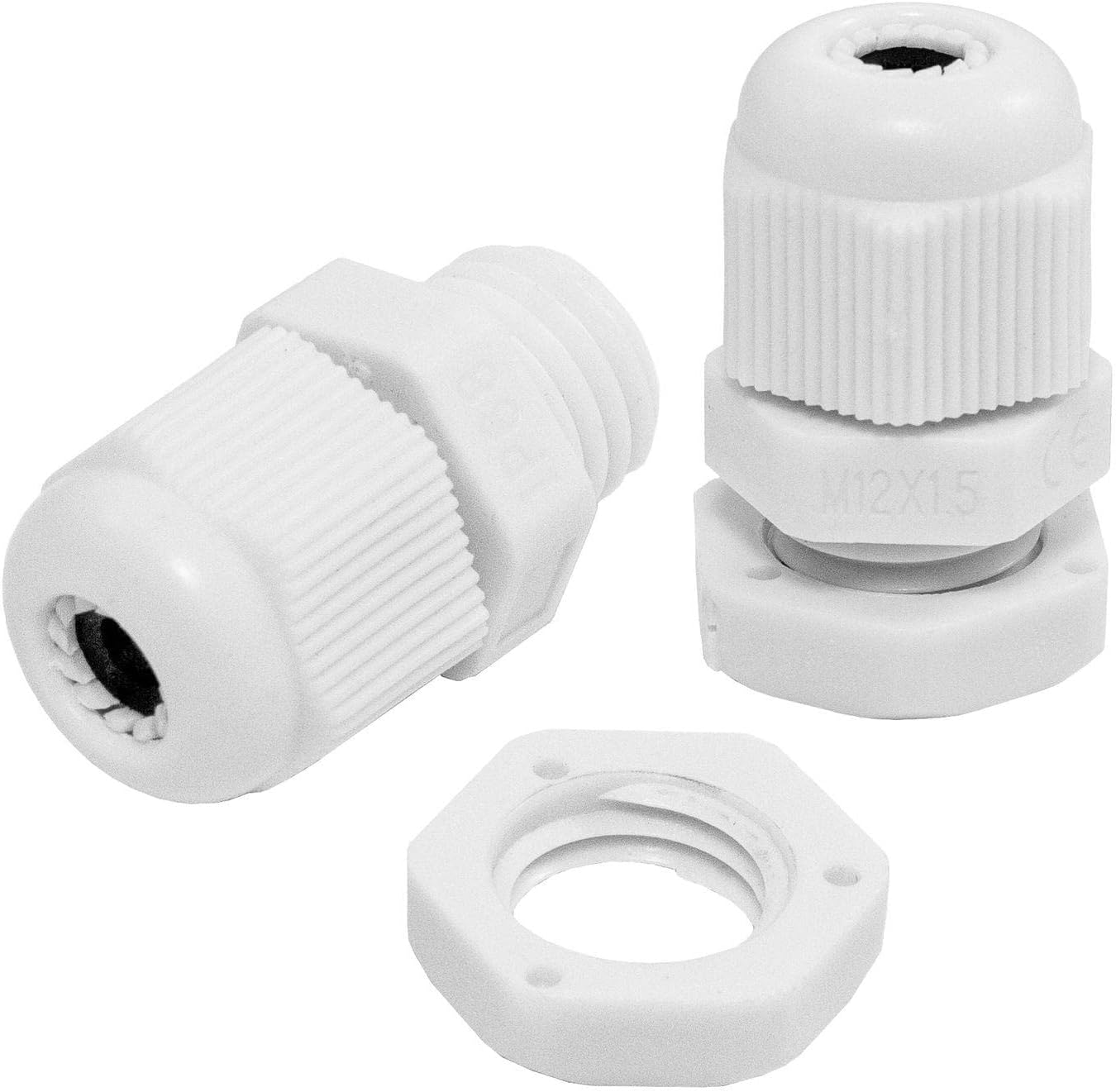 Kabelverschraubung M12, 200x M12 (Grau)