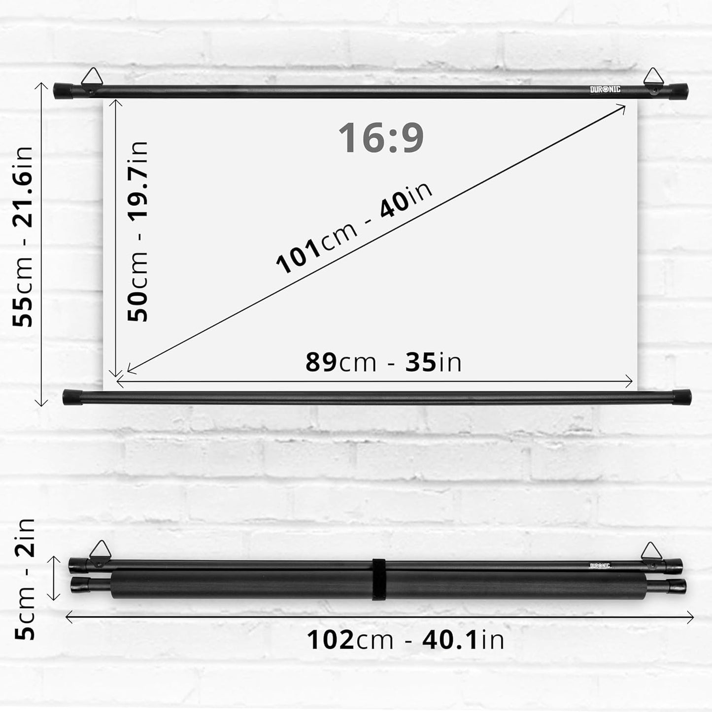 Projektorleinwand BPS40 für Heimkino, BPS40