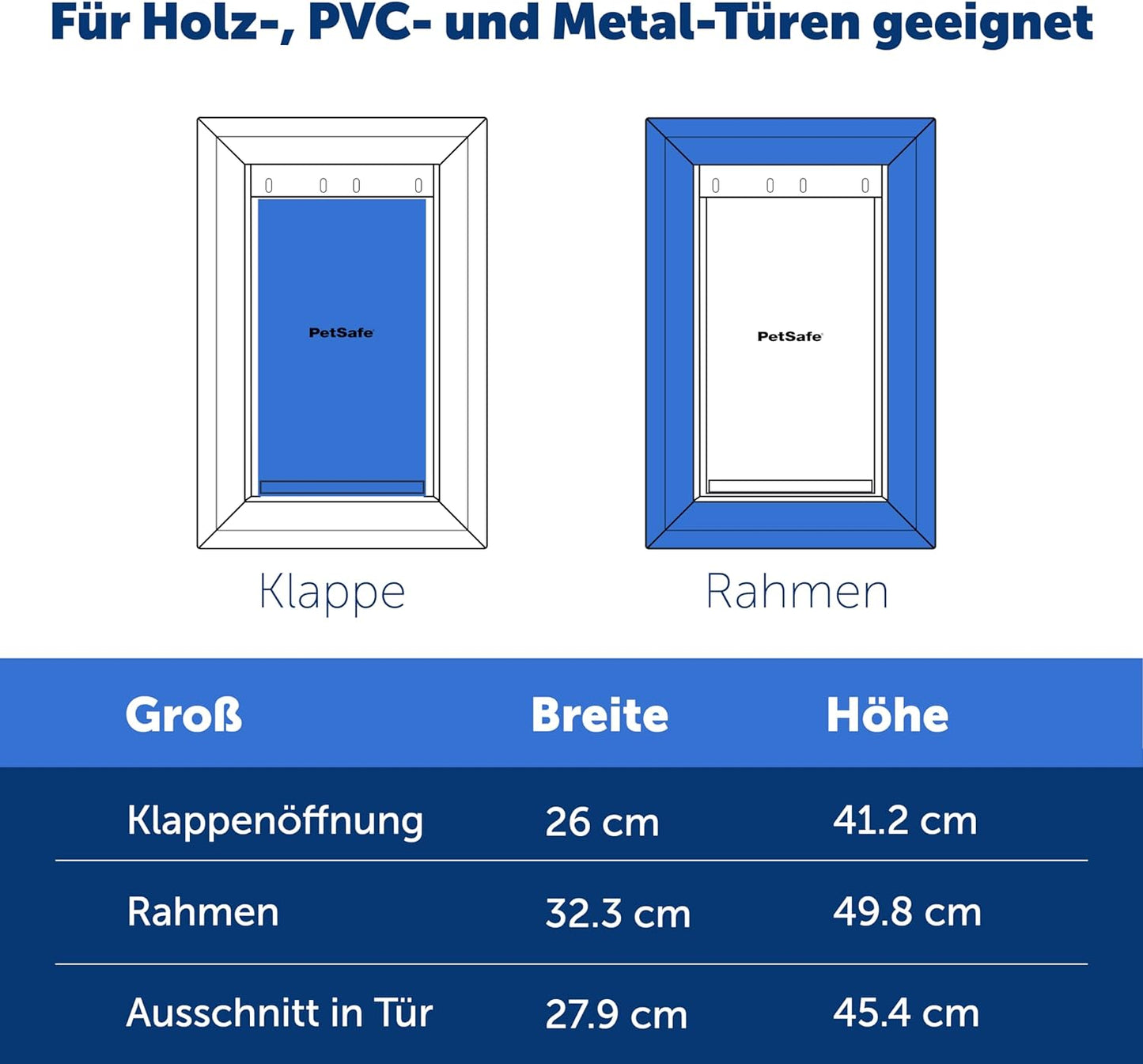 Haustiertür, Aluminium L
