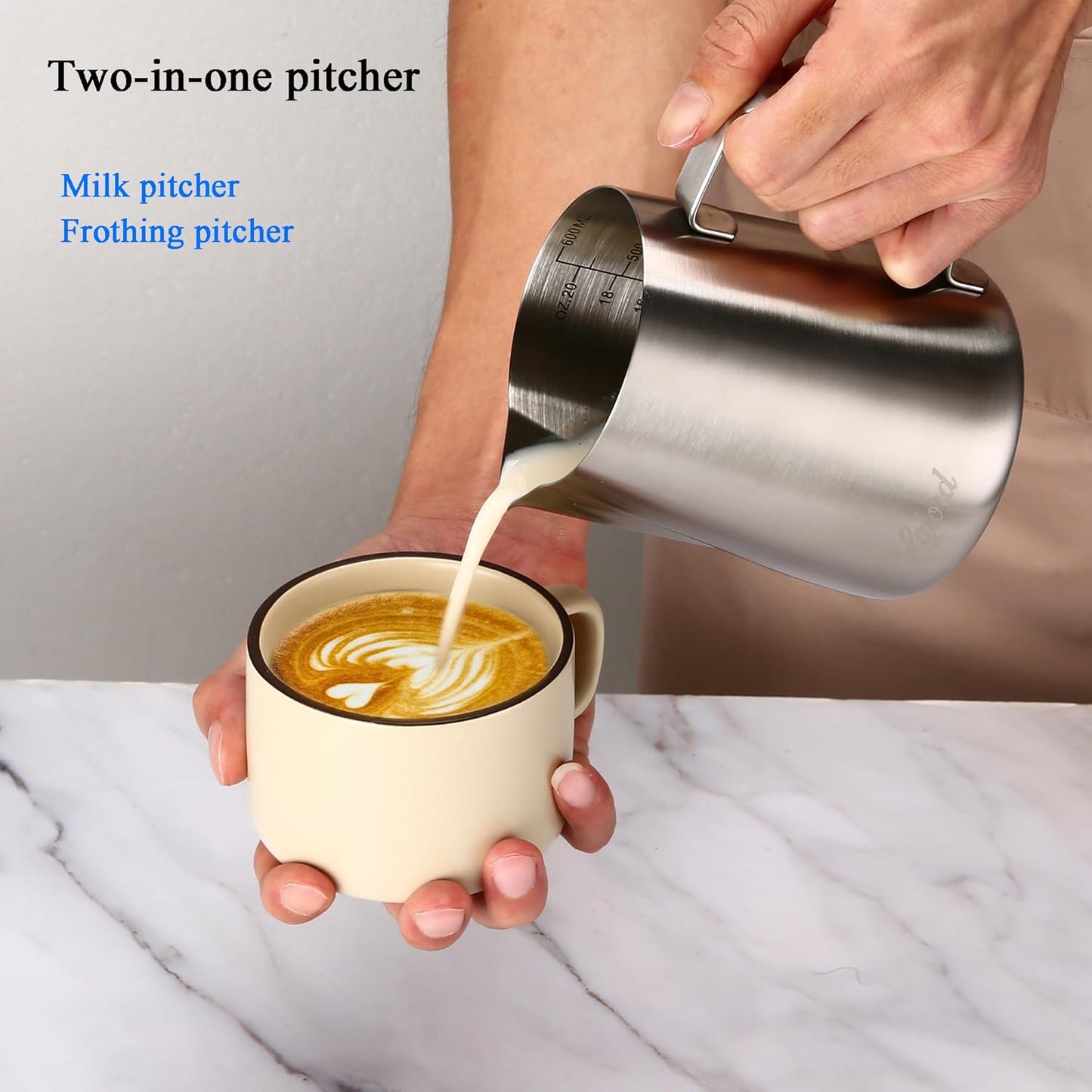 Pour Over Kaffeebereiter-Set mit Papierfiltern