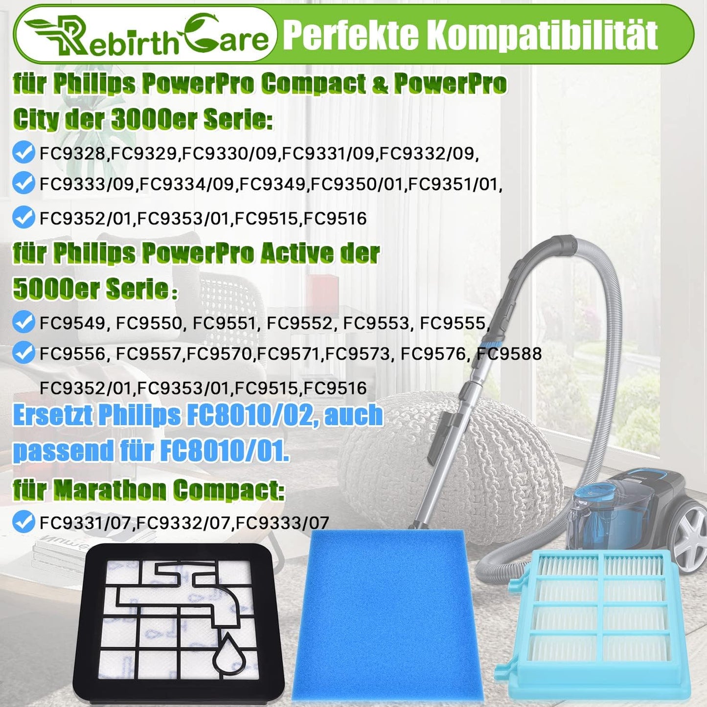 ‎9331-3PCS Filter für Philips