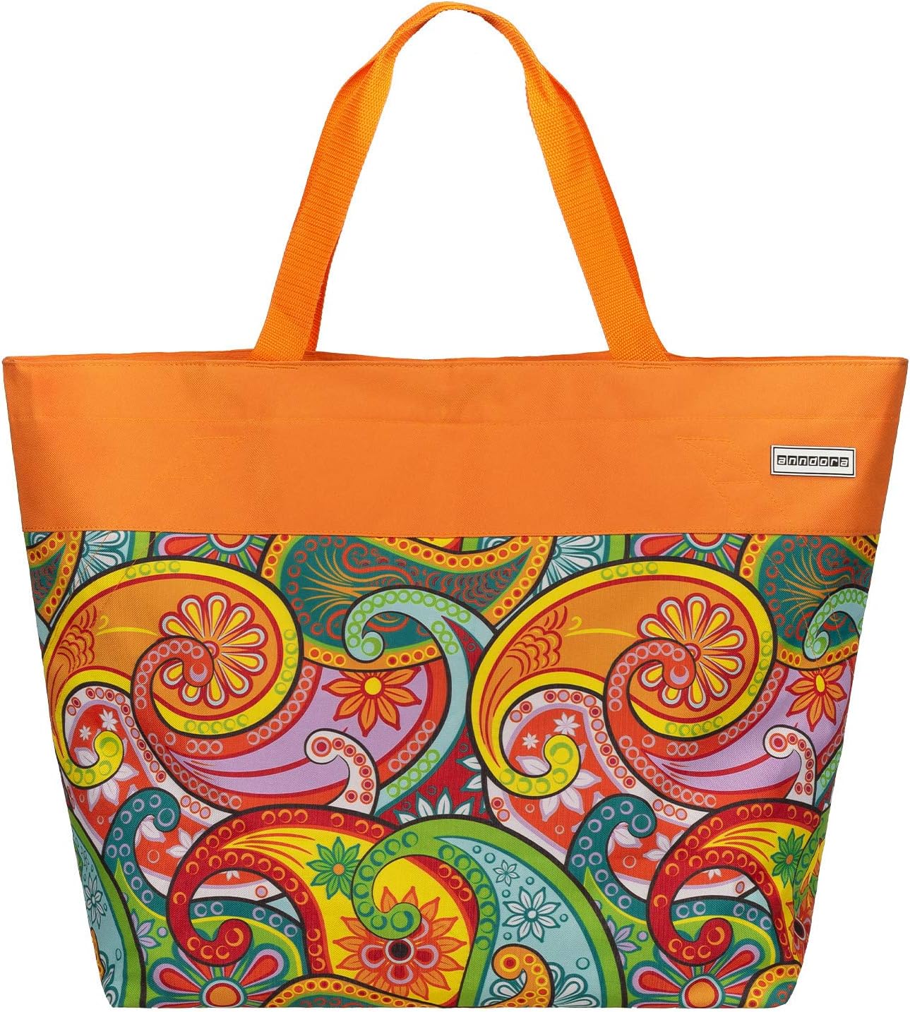 Strandtasche, Paisley Orange