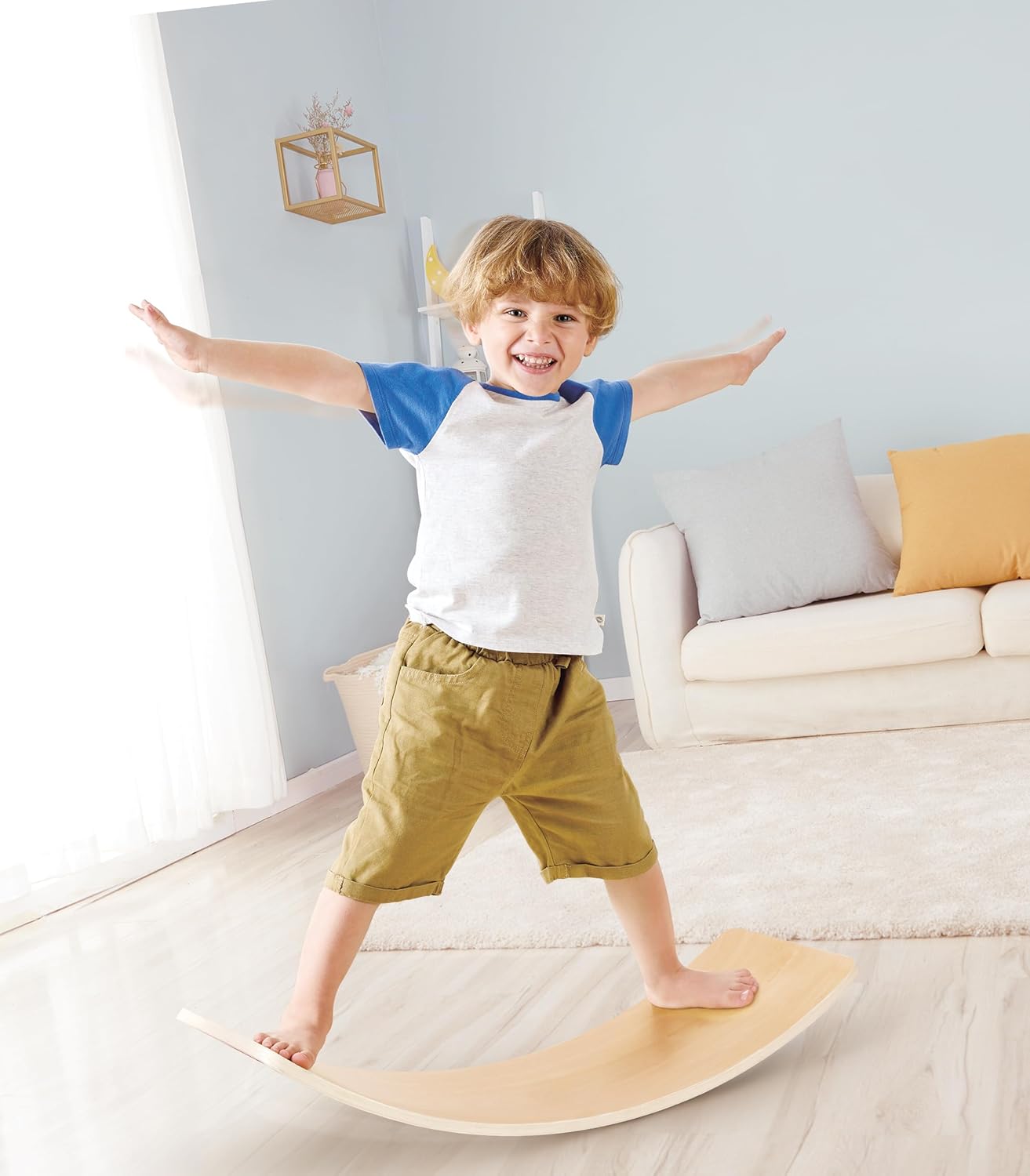 2-in-1 Rocking Horse Schaukelpferd & Balanceboard
