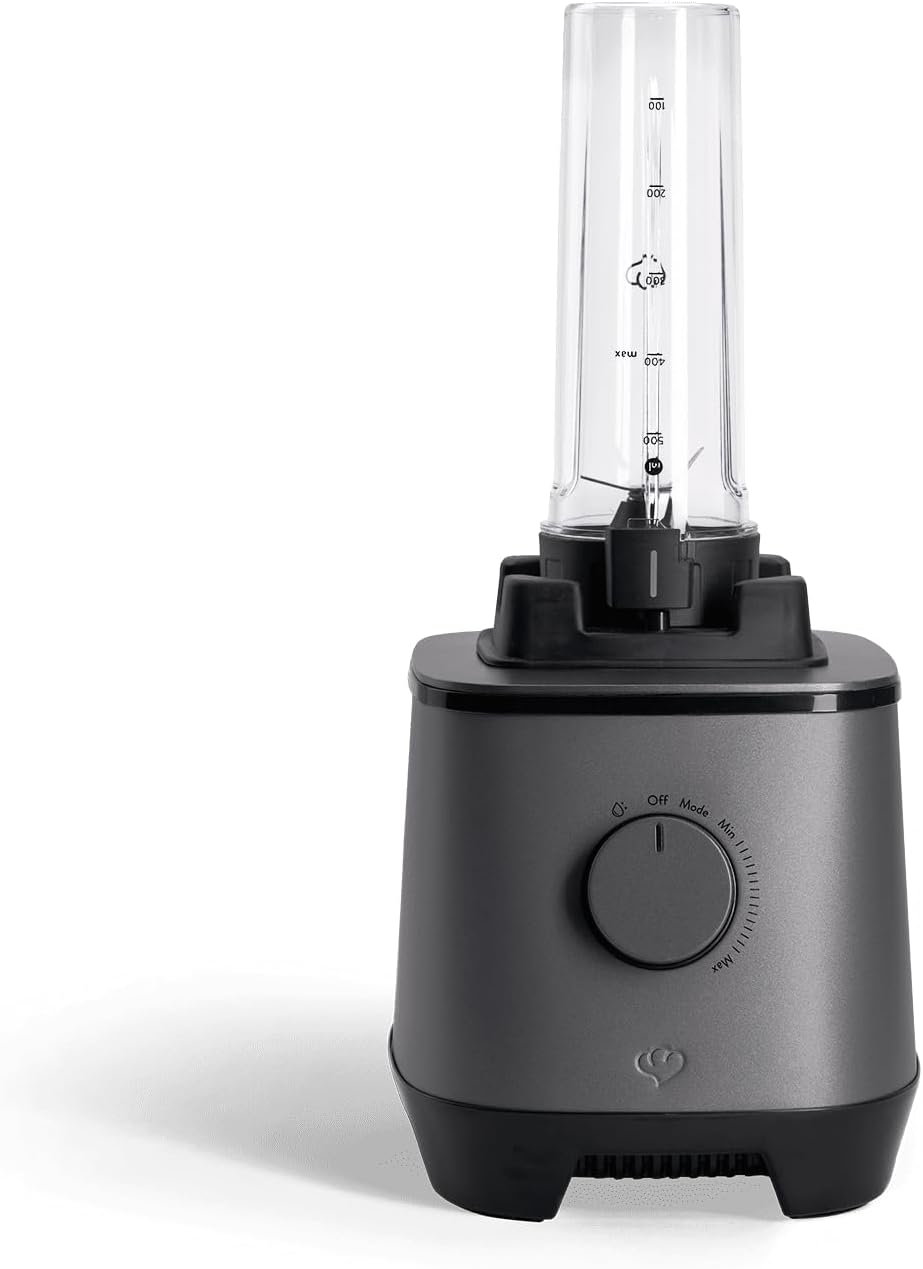 Standmixer Hanno, Anthrazit + Mixbehälter & Flasche