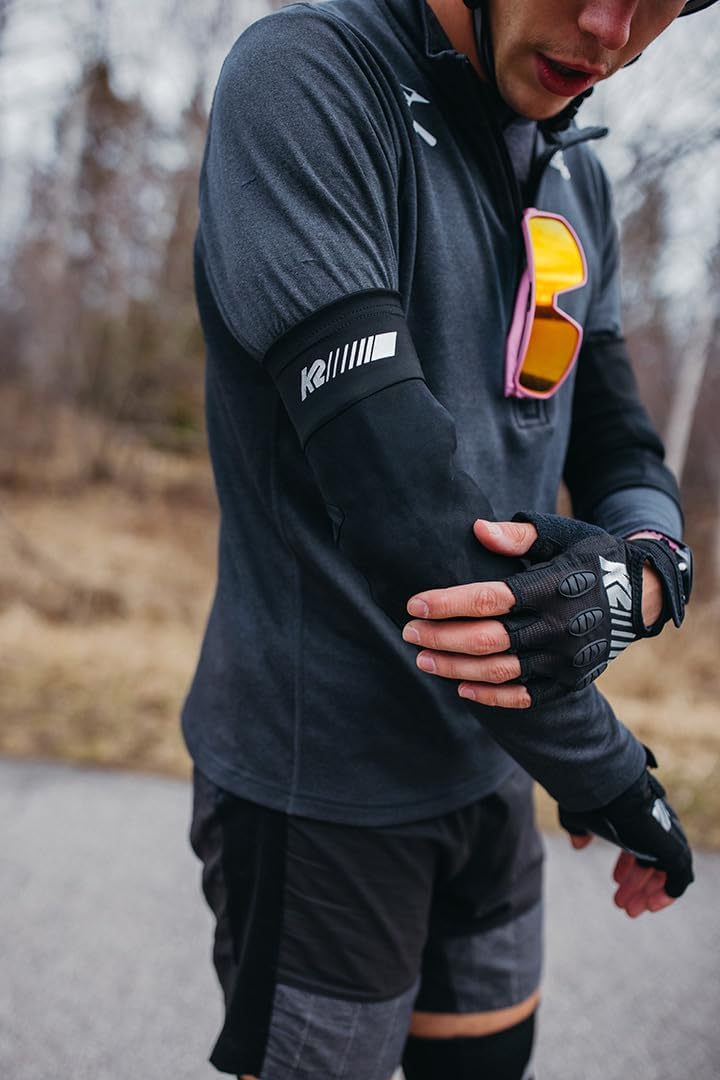Ellenbogenschoner Redline Race, L (Elbow: A:28-36cm B:24-30cm) Schwarz