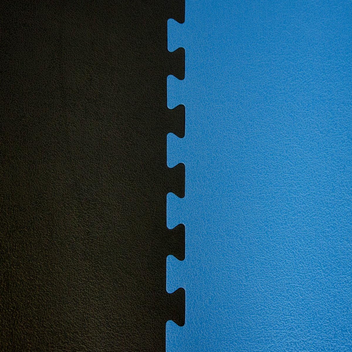 Bodenschutz-Trainingsmatte, Schwarz-blau