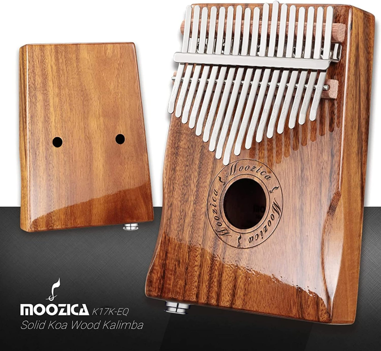 Kalimba mit Tonabnehmer, K17K-EQ