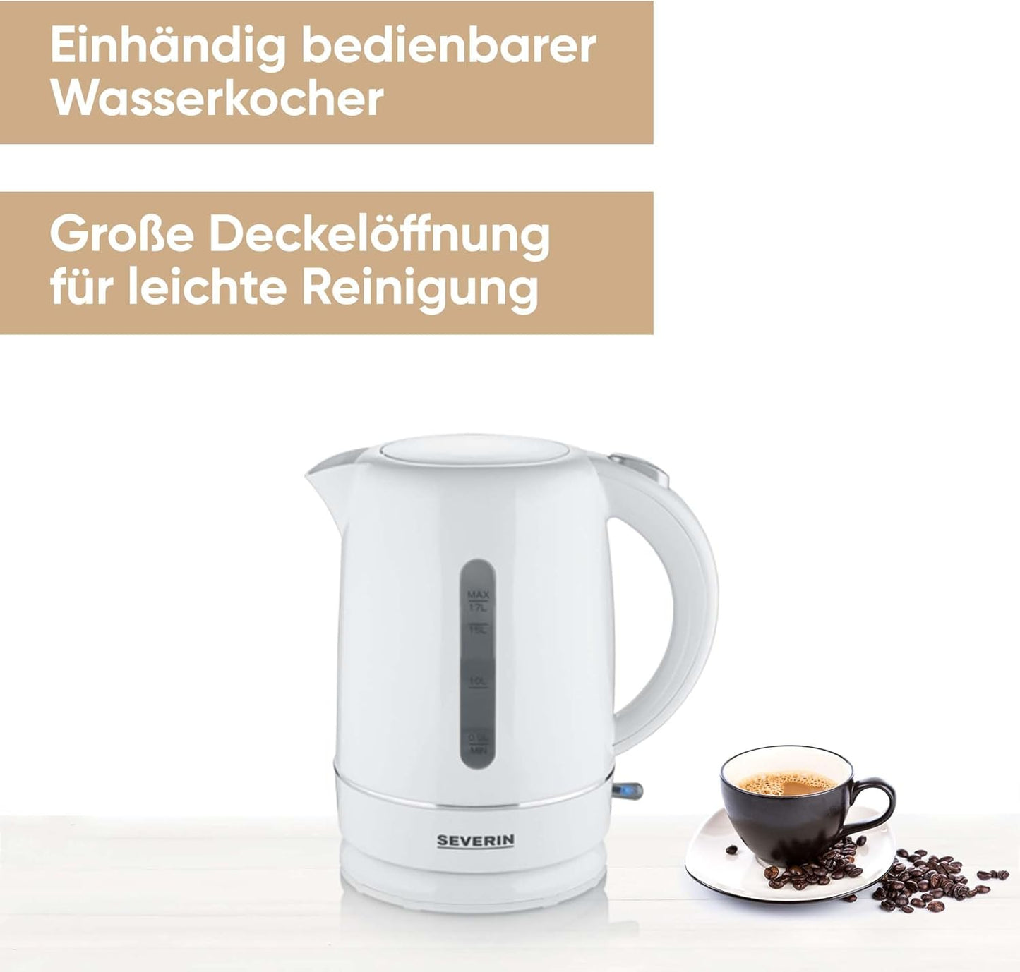 Wasserkocher WK 4325, Weiss