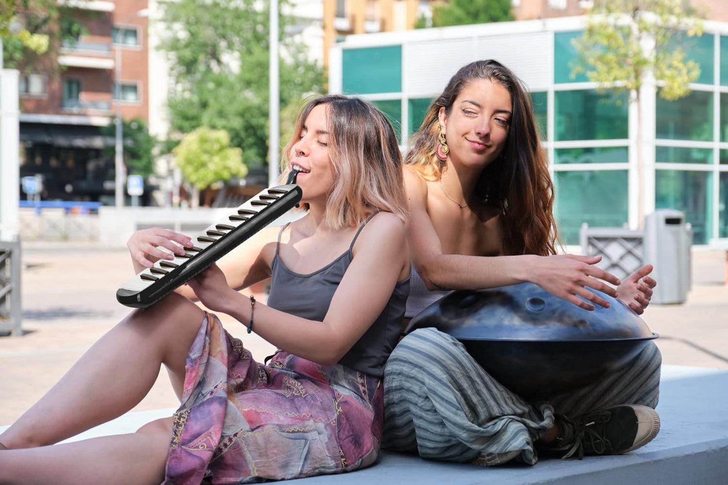 Melodica mit 32 Tasten für Kinder, Schwarz