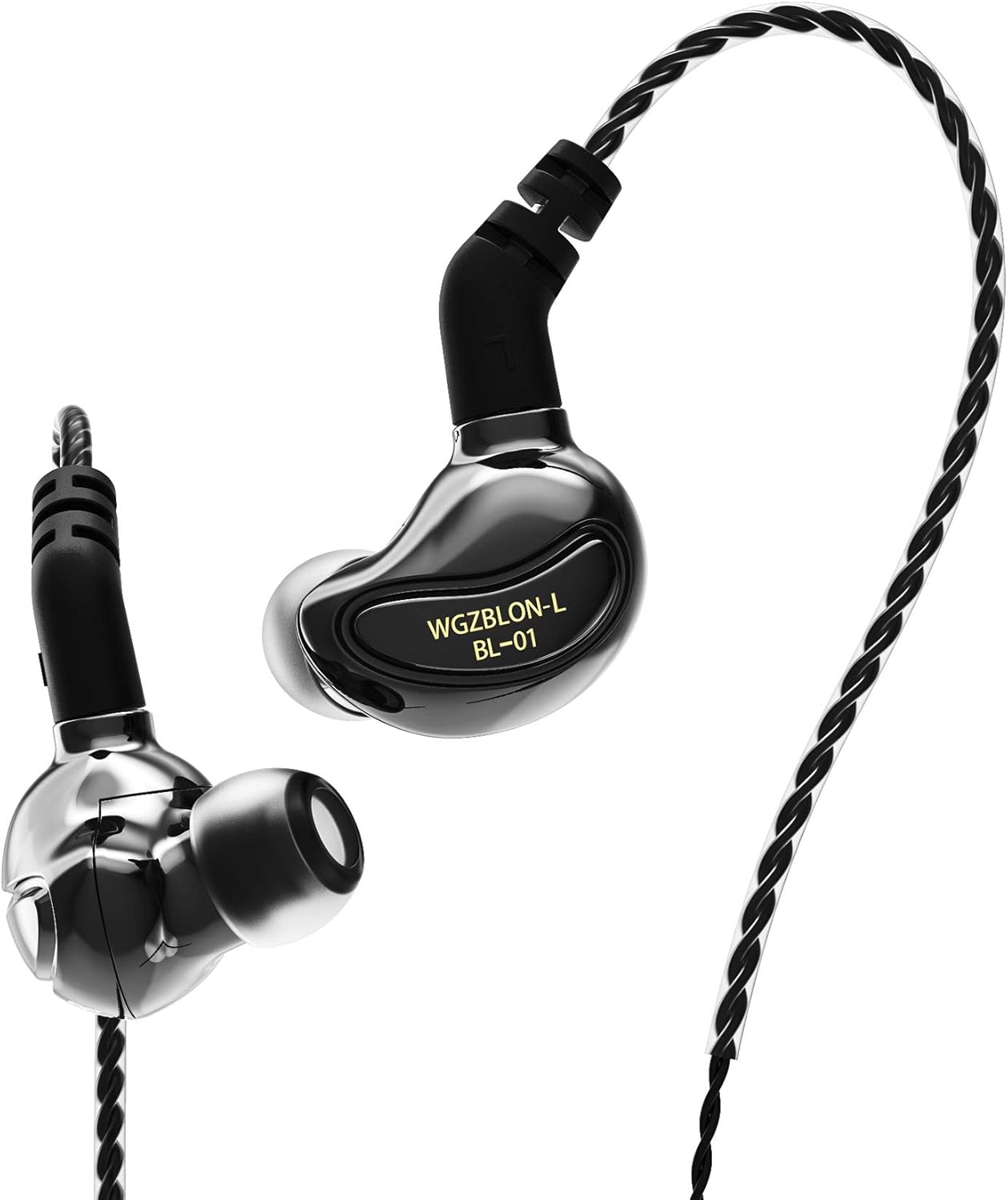 BLON BL01 In-Ear-Kopfhörer, No Mic BL01 Brown
