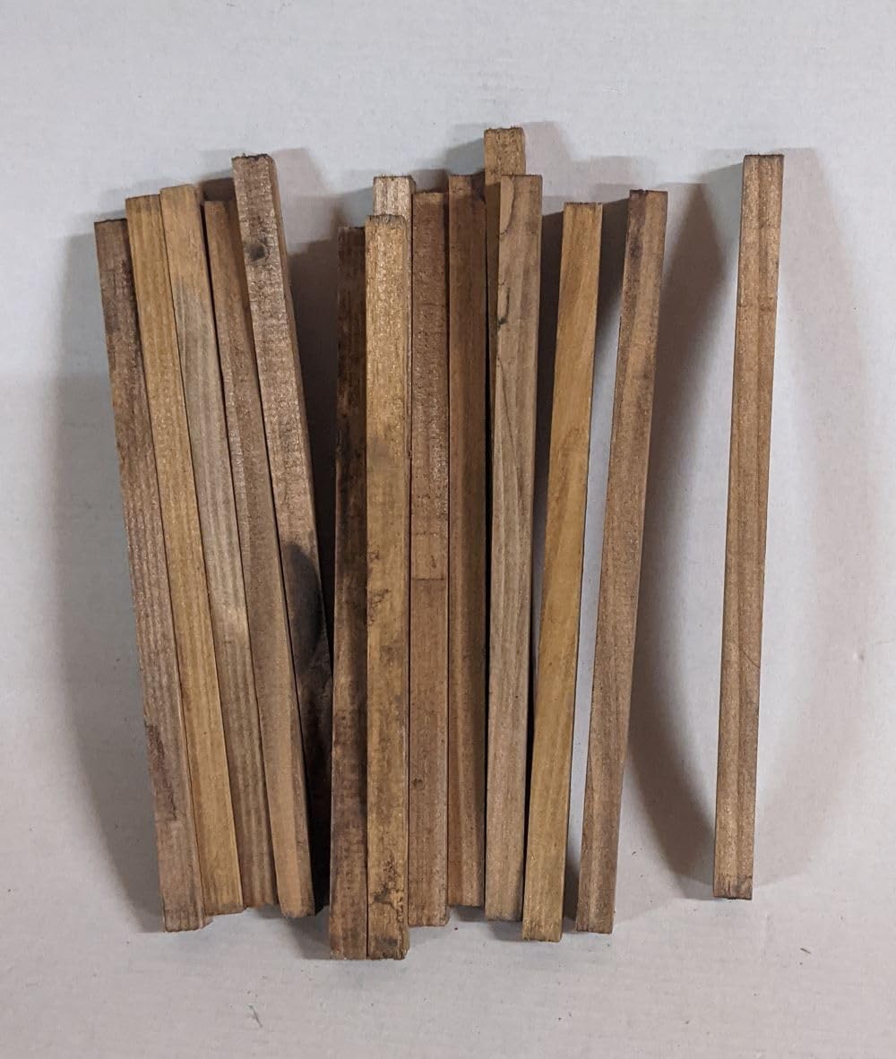 15-teiliges Holzbalken-Set für Krippenbau