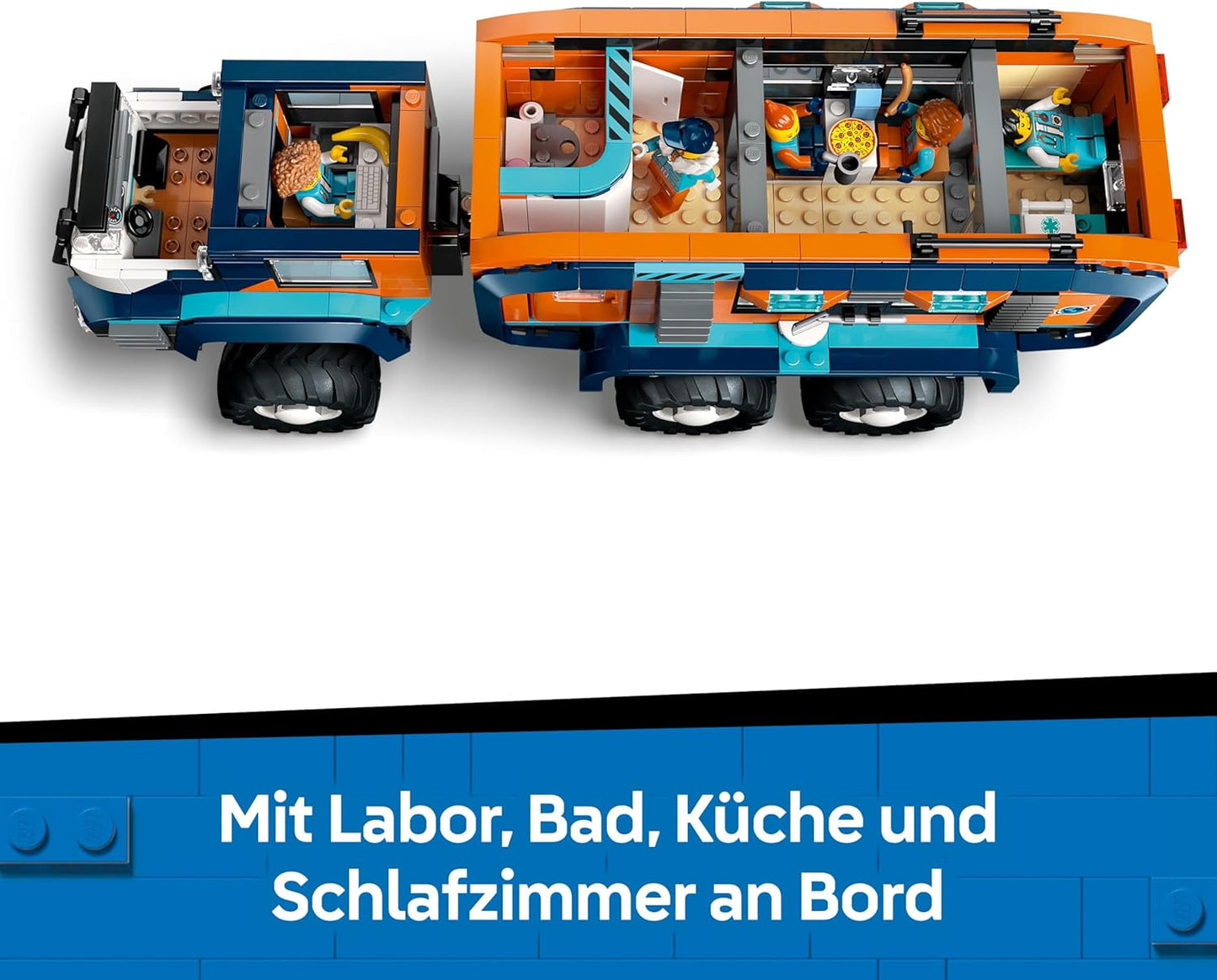 Arktis-Truck mit Labor
