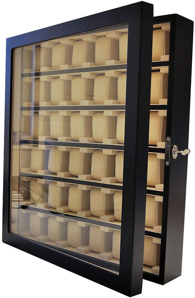 Orig Uhrenvitrine für 36 Uhren