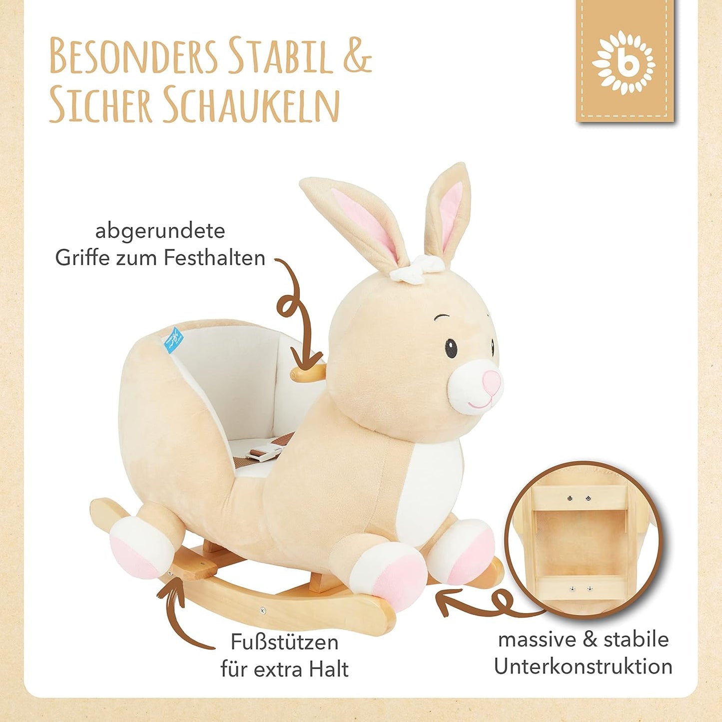 Schaukeltier Hase Hopsi, Hase Hopsi