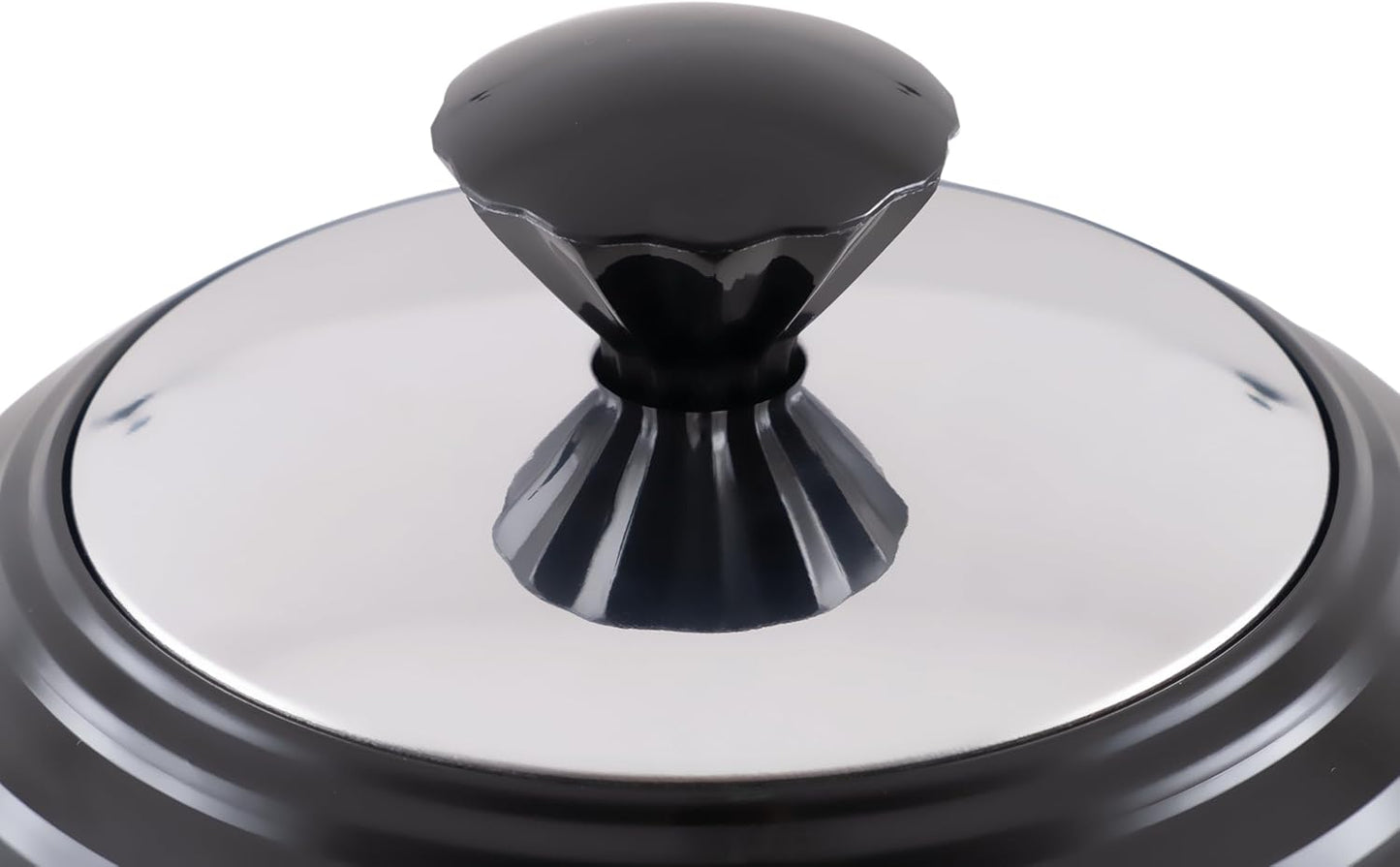 Retro Wasserkocher C265c Nela, Schwarz Retro, 1.7 Liter