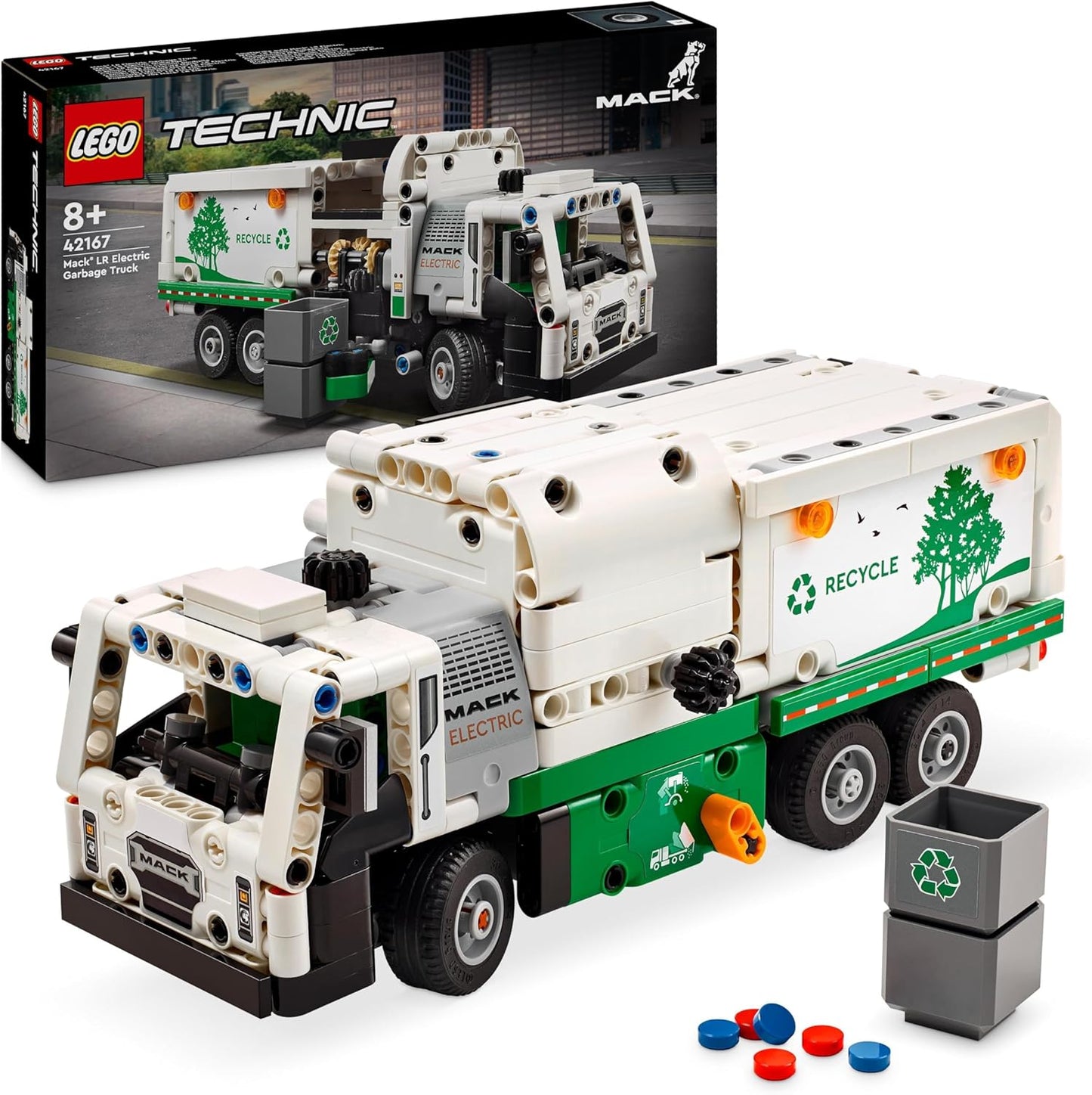 Technic - Mack LR Electric Müllwagen (42167), Single