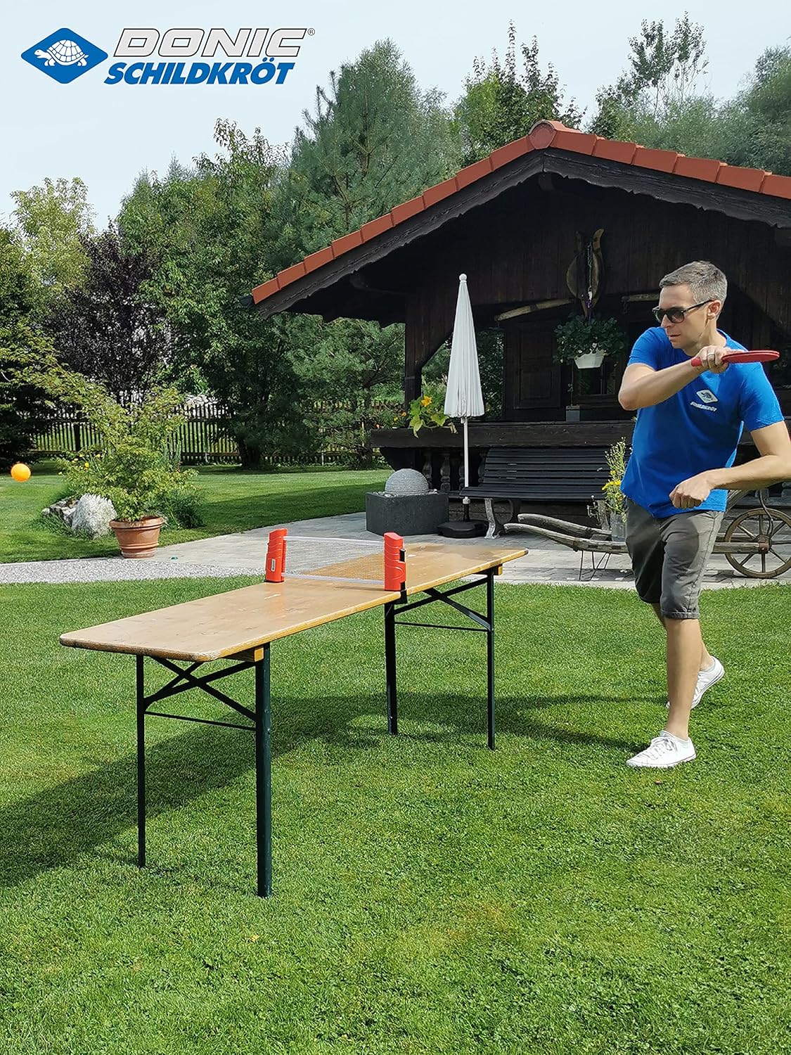Tischtennisset mit Netz, Einheitsgrösse