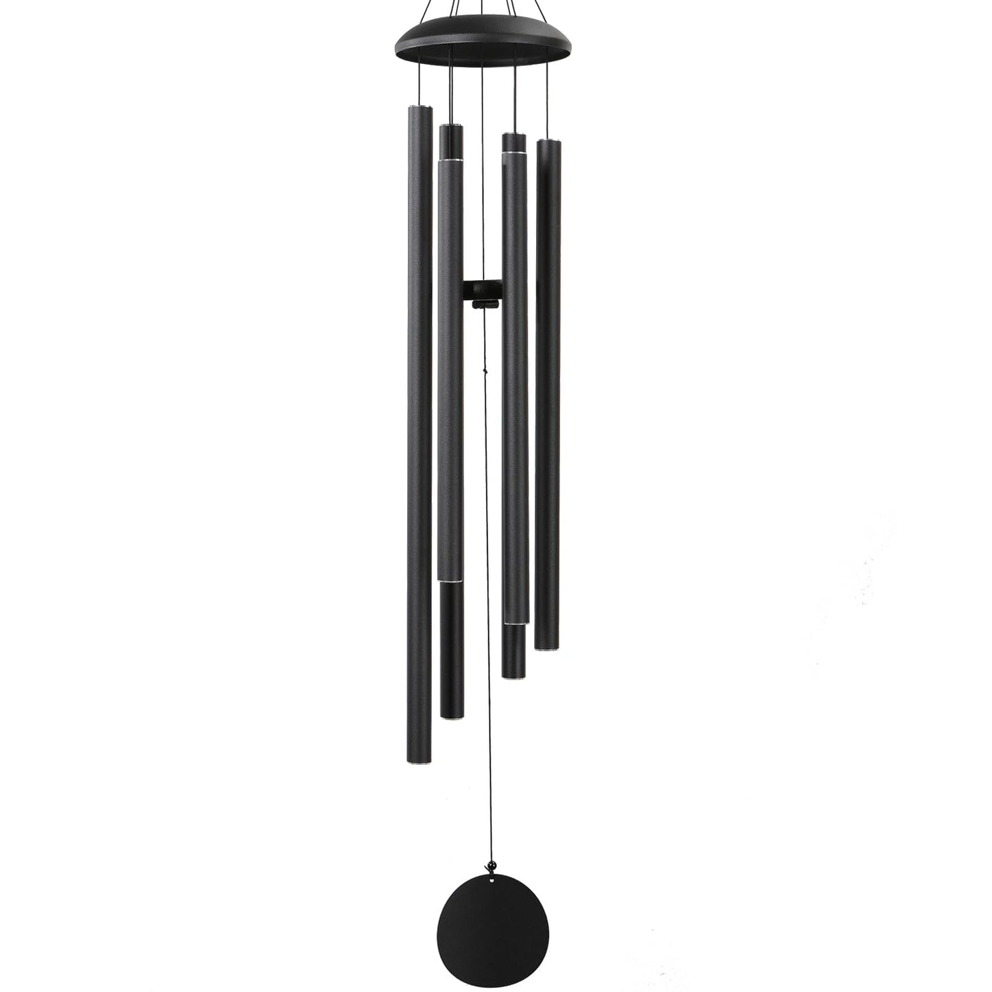 Outdoor-Windglocke, 50" Schwarz