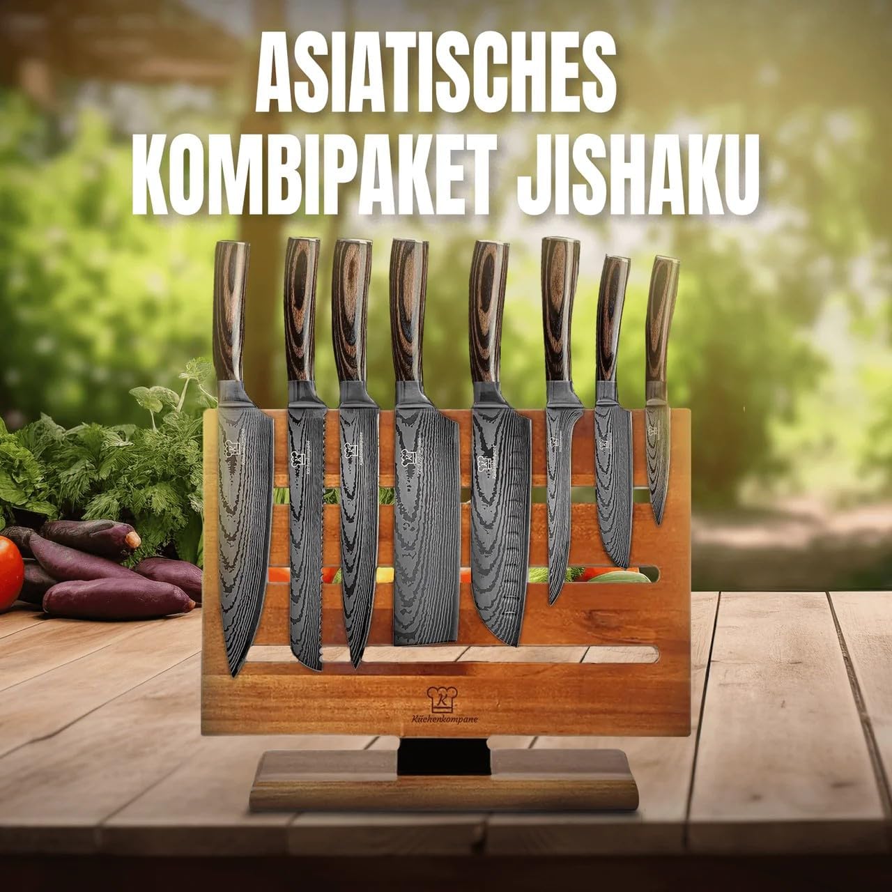 8-teiliges Küchenmesser Set