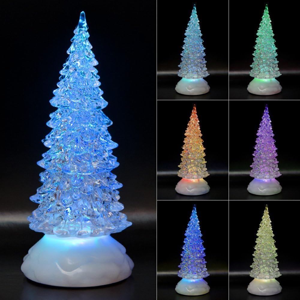 LED-Christbaum mit Timer und Farbwechsel, 27 Cm - Farbwechsel