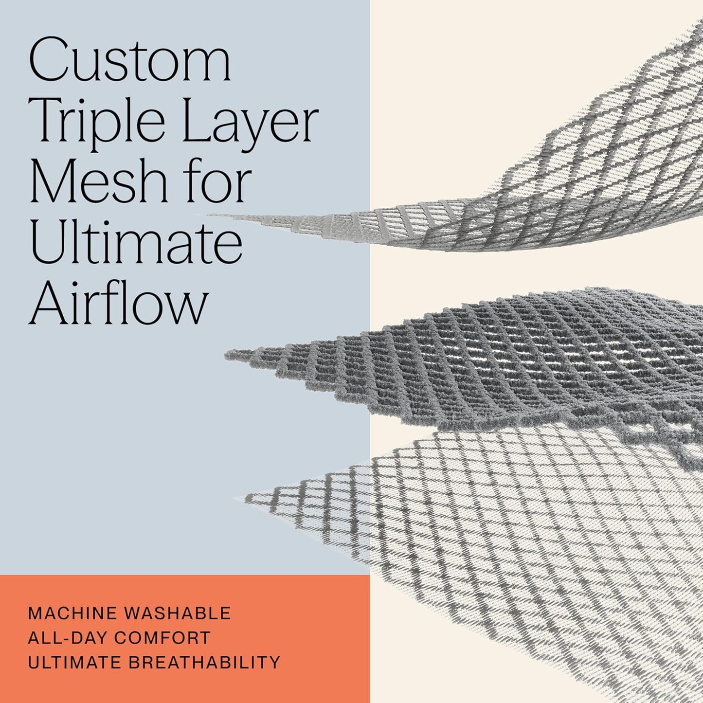 Adapt Soft Flex Mesh, SoftFlex Mesh Pearl Grey