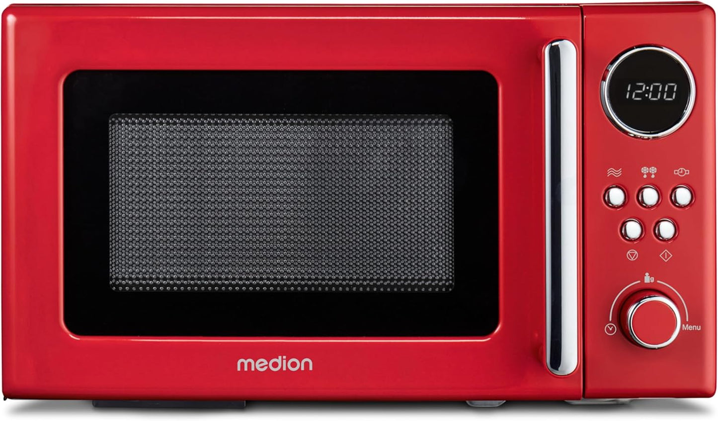 Retro Mikrowelle MD15000, Rot