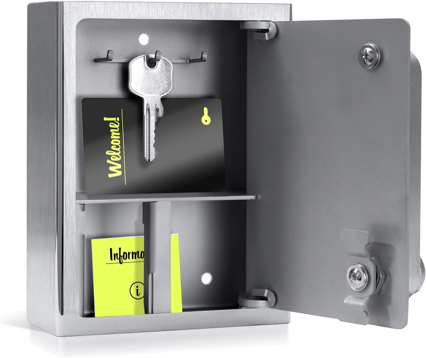 Elektronischer Schlüsselsafe 1120 E mit Online-Codevergabe, V2A Edelstahl
