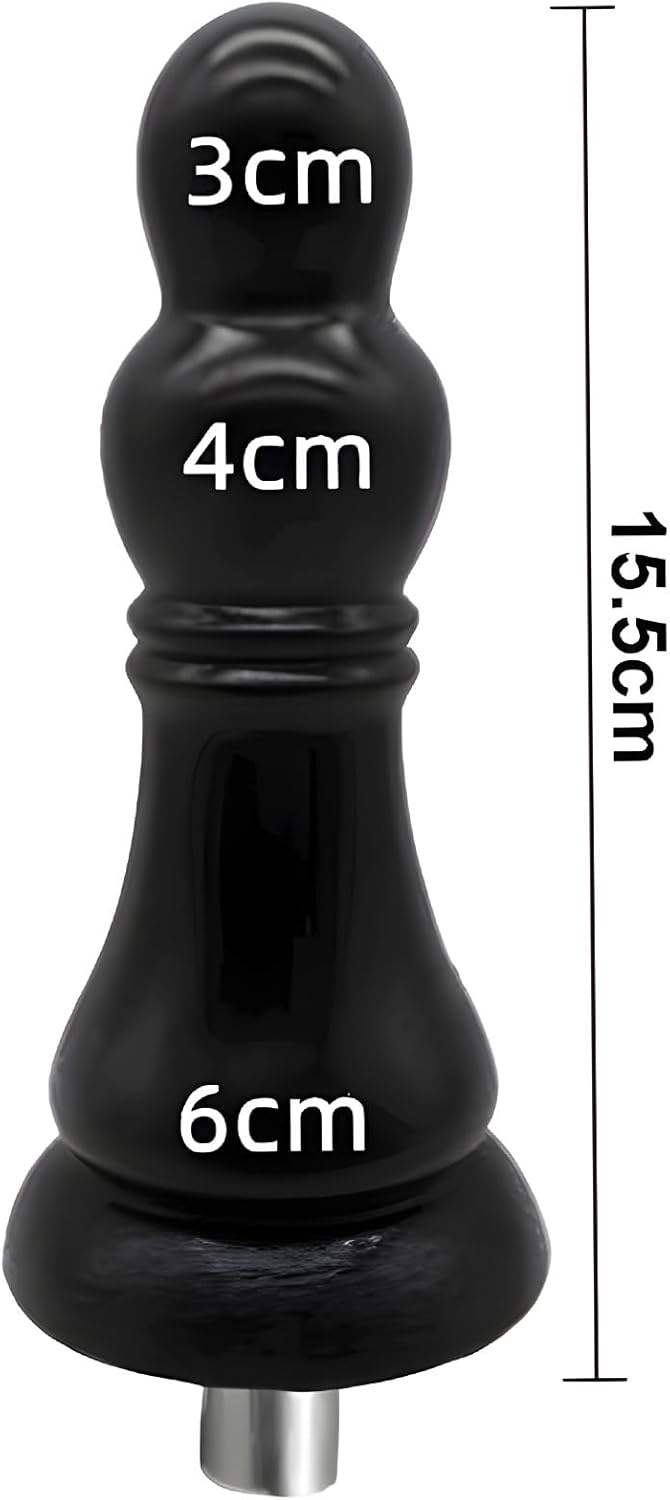 Anal Plug Aufsatz, Aufsatz Anal Plug Schwarz, 15,5*6 Cm