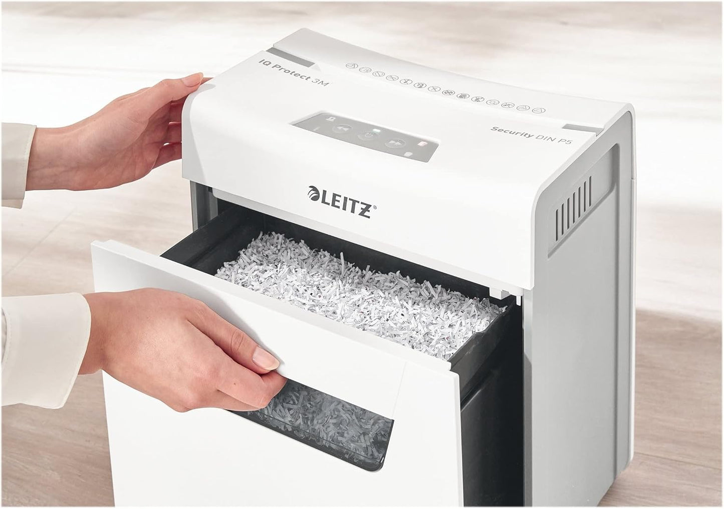 IQ 6X PROTECT PREMIUM - Aktenvernichter, 6 Blatt Partikelschnitt
