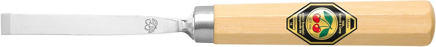 Kerbschnitzbeitel 4mm, gerade Klinge