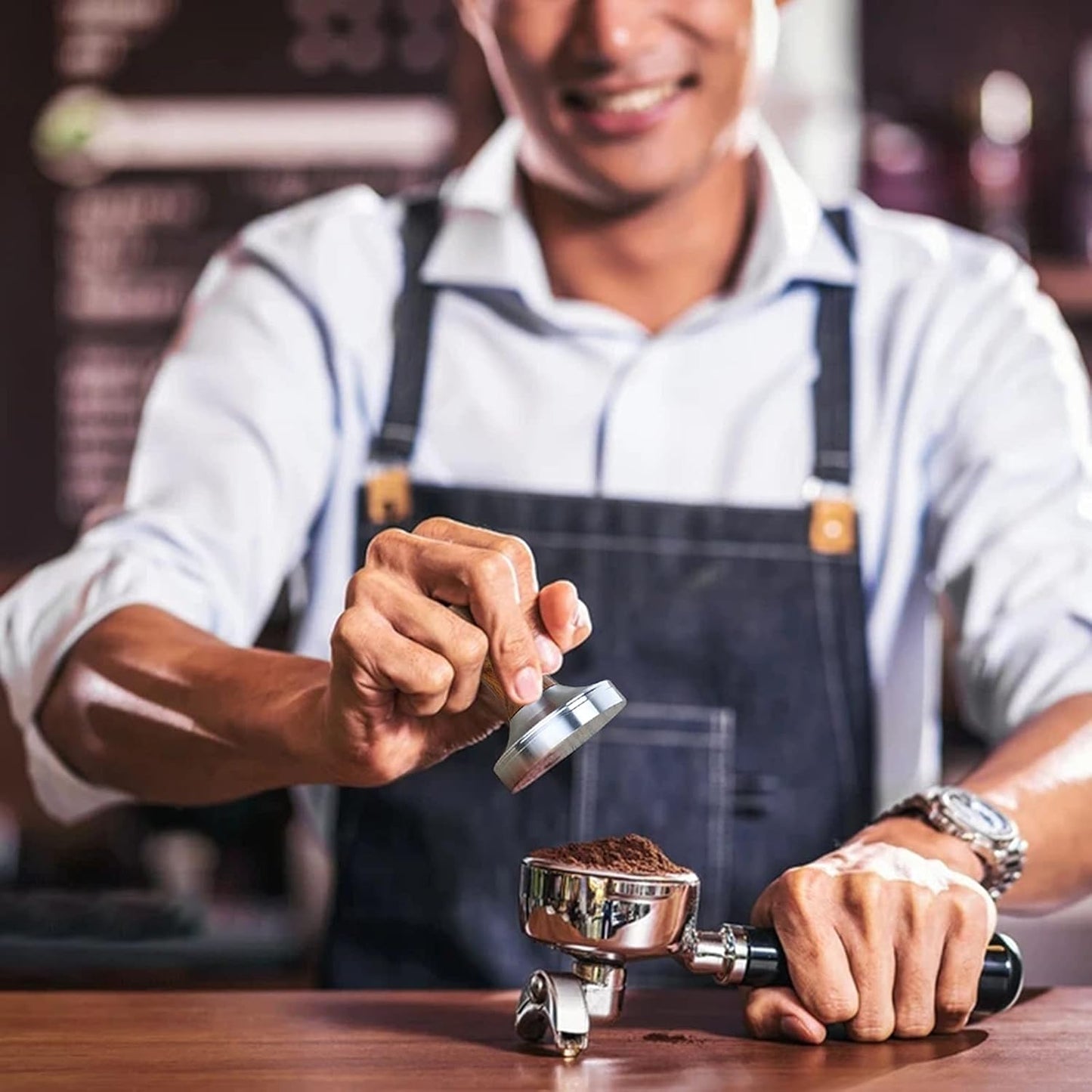Kaffee-Tamper-Set