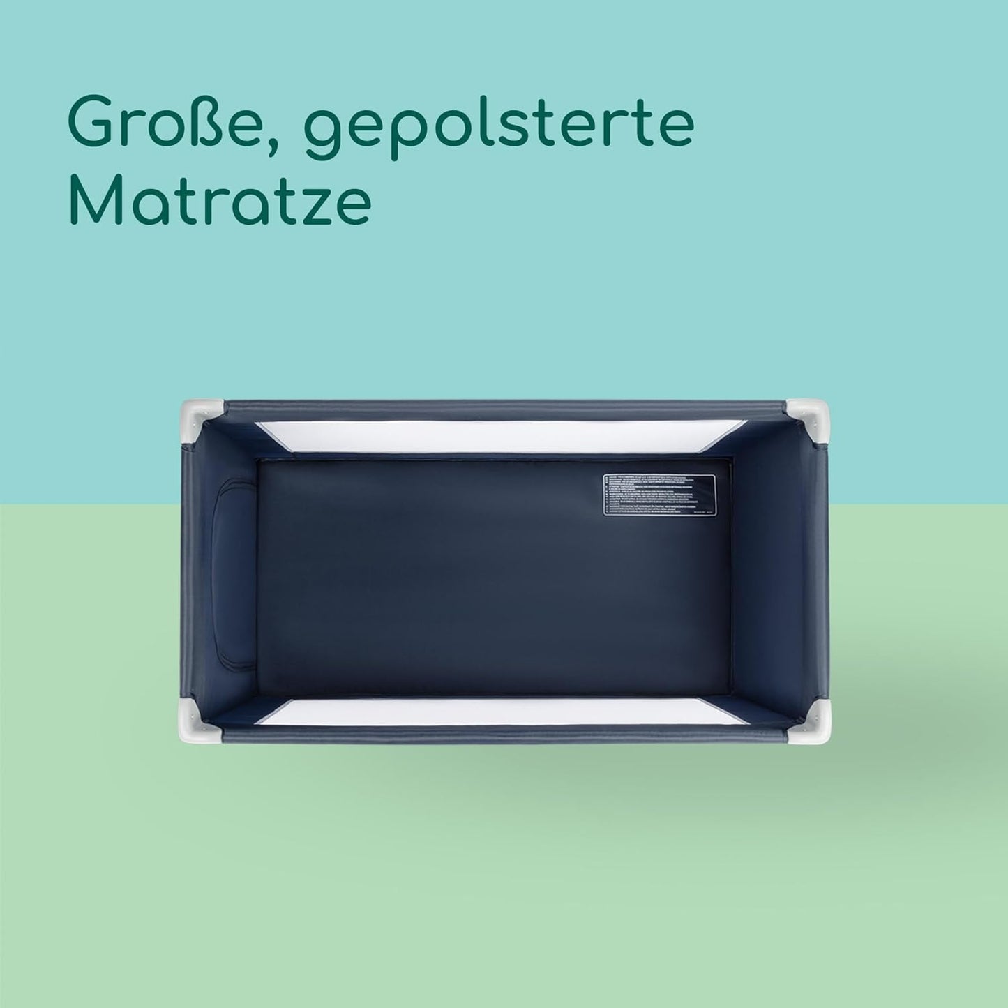 Sweet Dreams Baby Reisebett, kompakt klappbar, Sweet Dreams Navy Blue