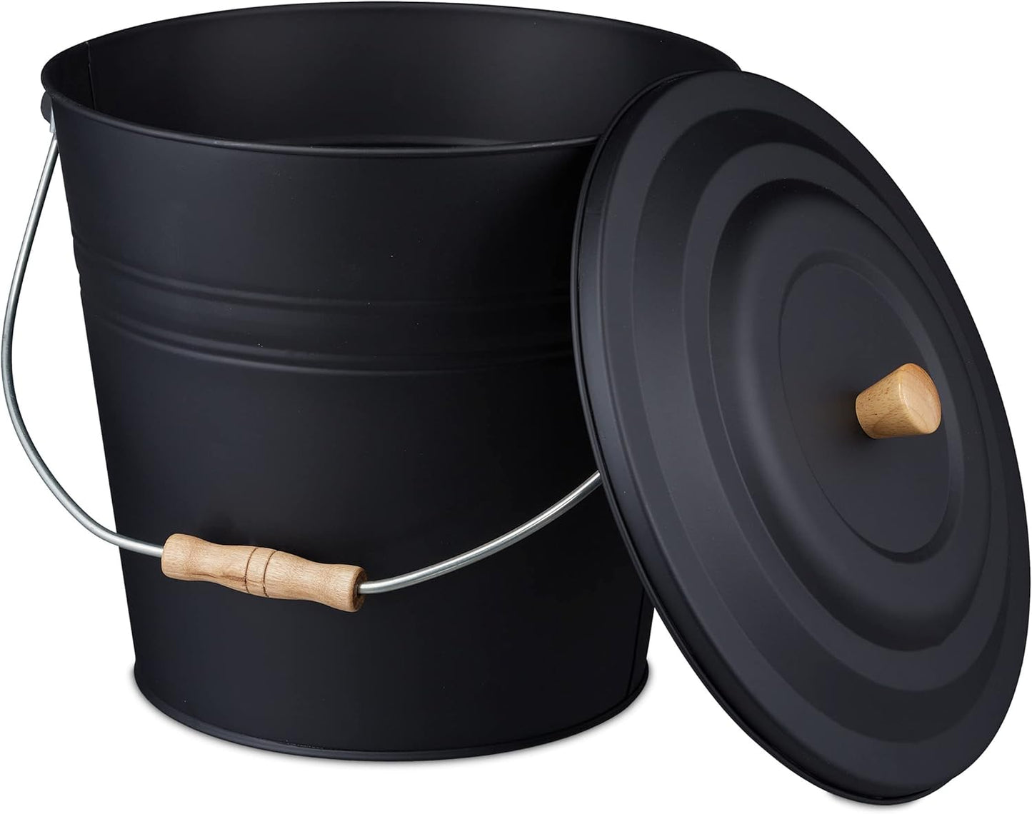 Ascheeimer mit Deckel