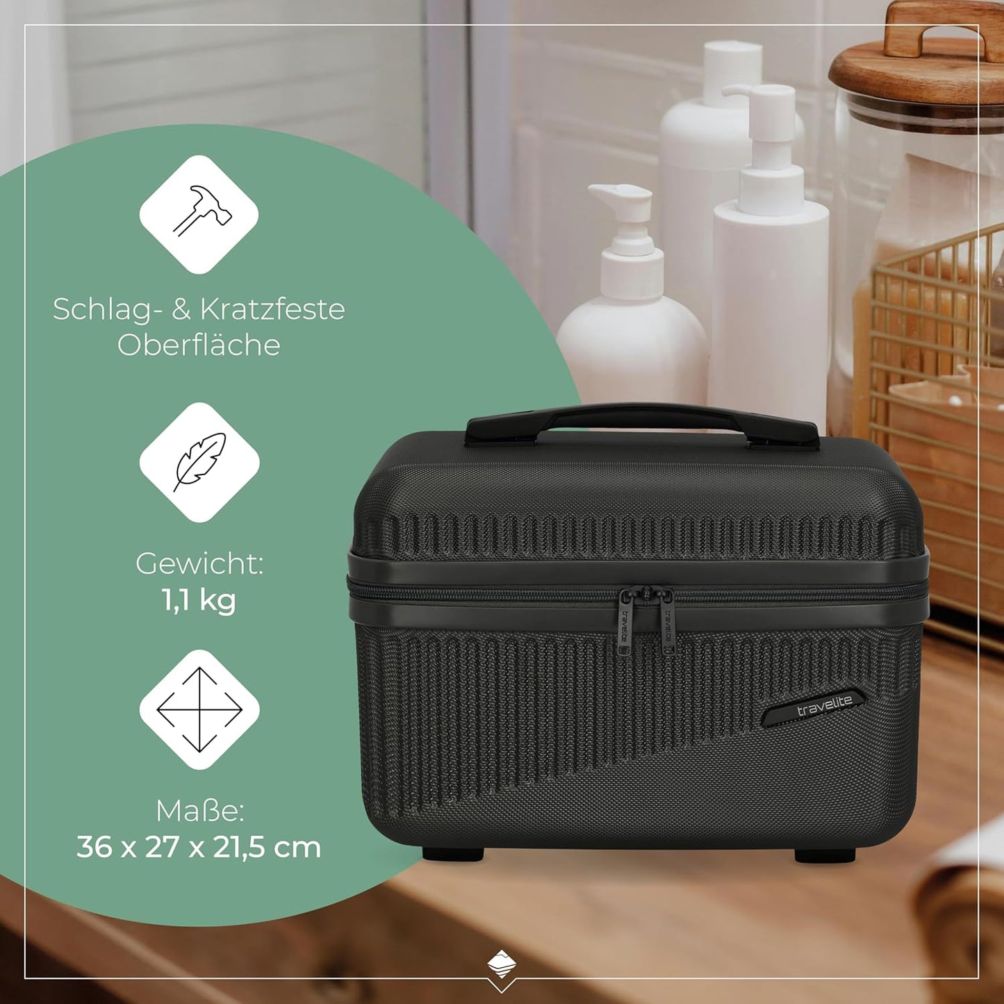 Bali, Schwarz Beautycase