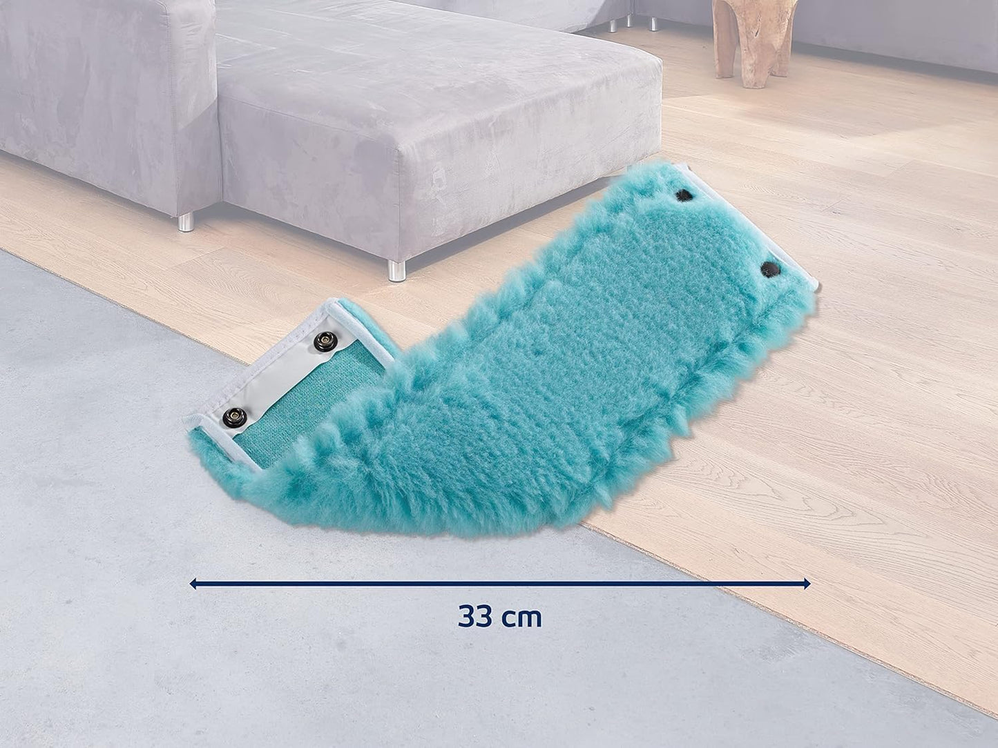 Wischbezug-Set für Clean Twist M/ Combi M, Trockenreinigung Knöpfe 2er Set