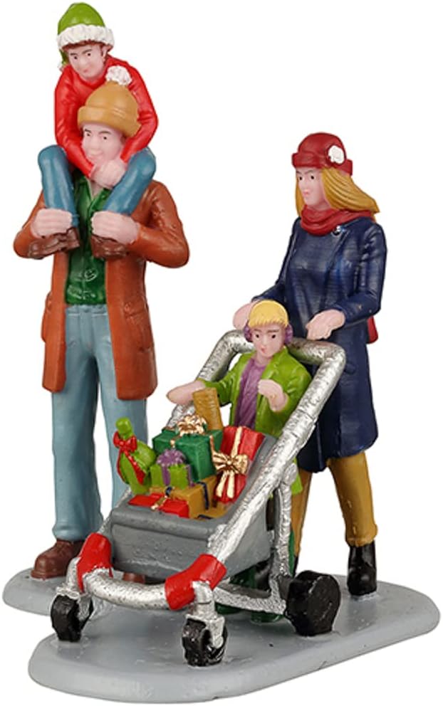 Family Holiday Shopping Spree Deko-Set
