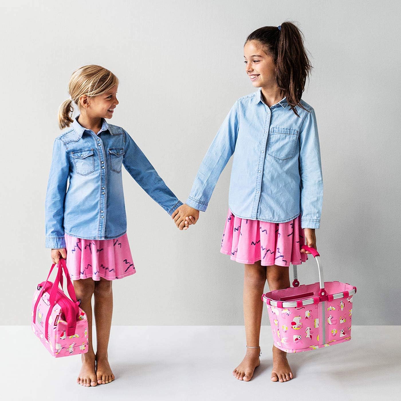 Kinder-Einkaufskorb, Abc Friends Pink