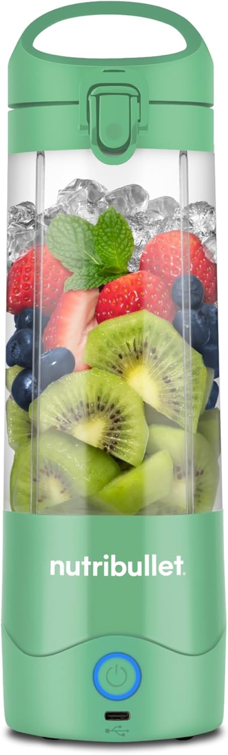 NBP003LG Tragbarer Mini Mixer (475ml), Hellgrün