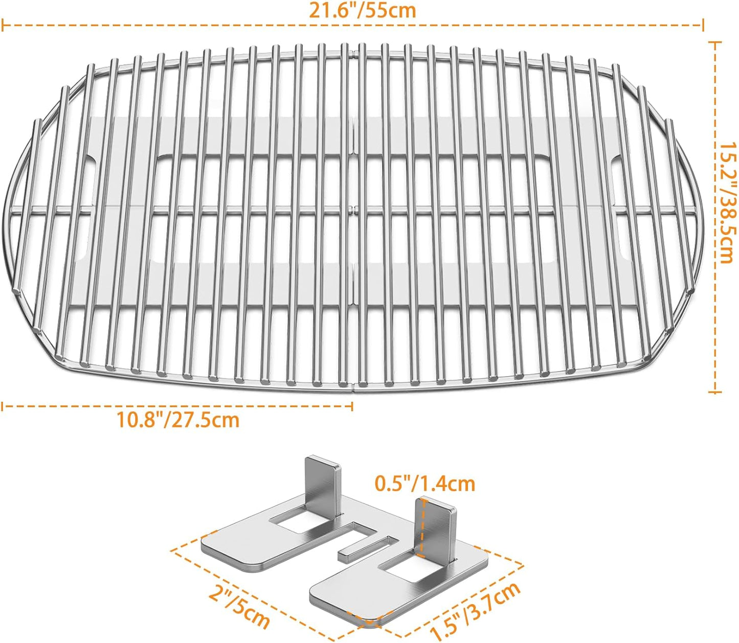 Ersatz-Grillrost für Weber, Grillrost für Weber Q200 / Q2000 Baureihe