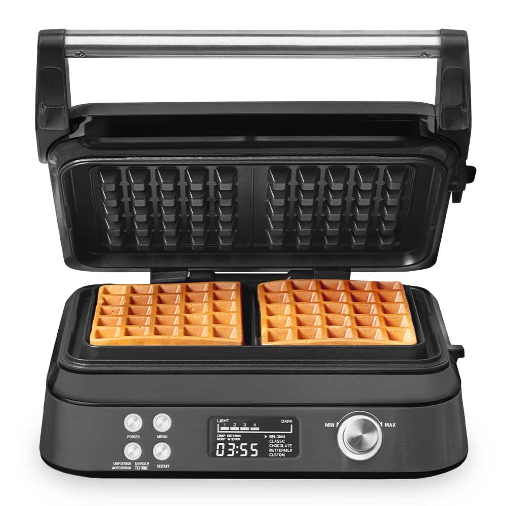 Belgisches Waffeleisen mit 7 Bräunungsstufen