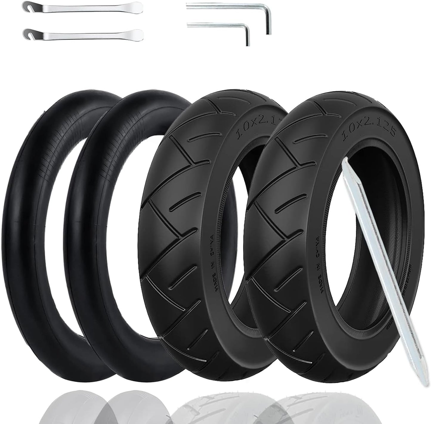 Reifen-Set für E-Scooter, A 4pcs