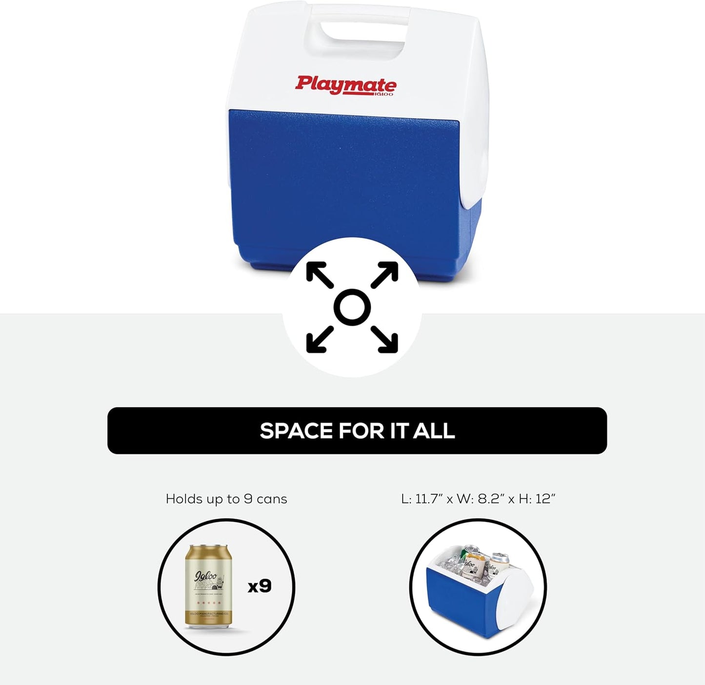 Kühlbox Playmate, Blau