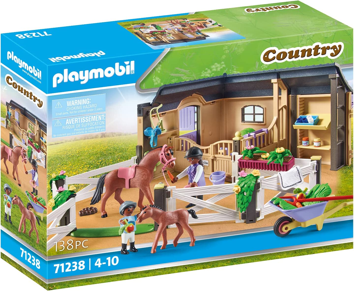 71238 Reitstall, Konstruktionsspielzeug