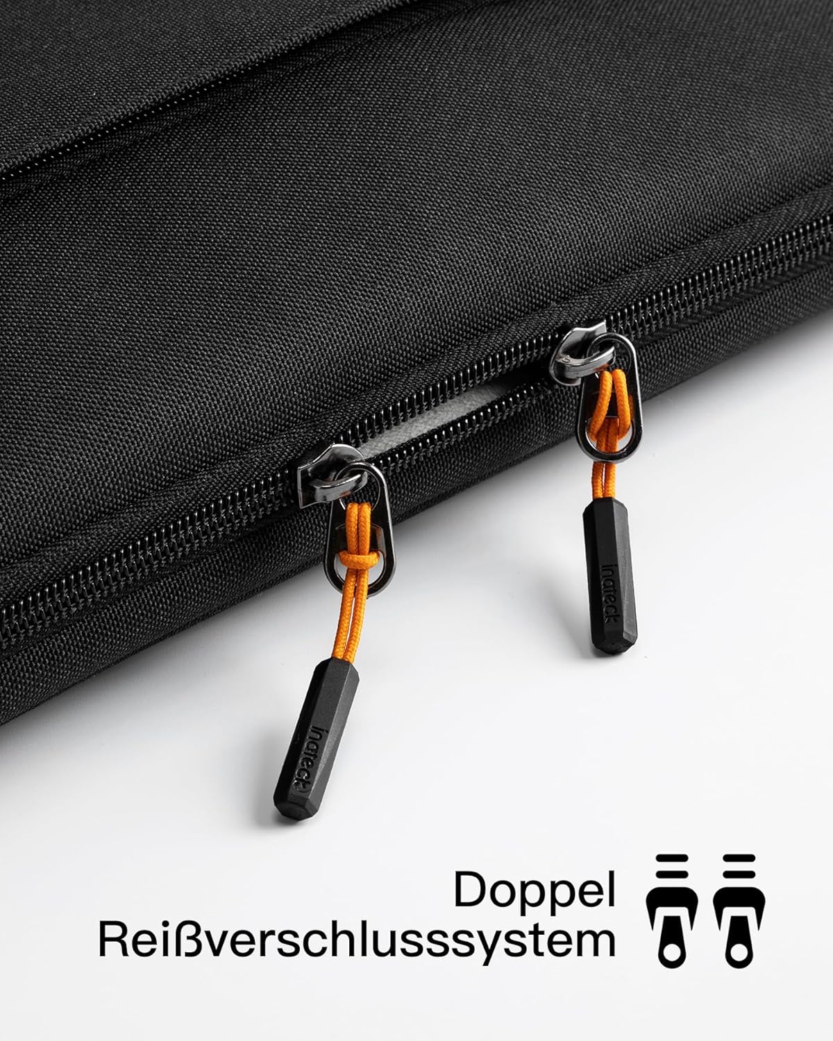 360° Schutz Laptophülle für MacBook & Surface Pro, Schwarz ; 13 Zoll