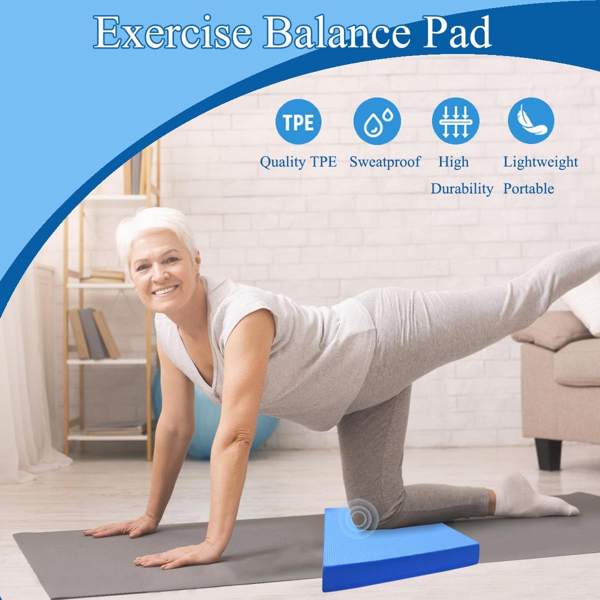 Rutschfestes Balance Pad