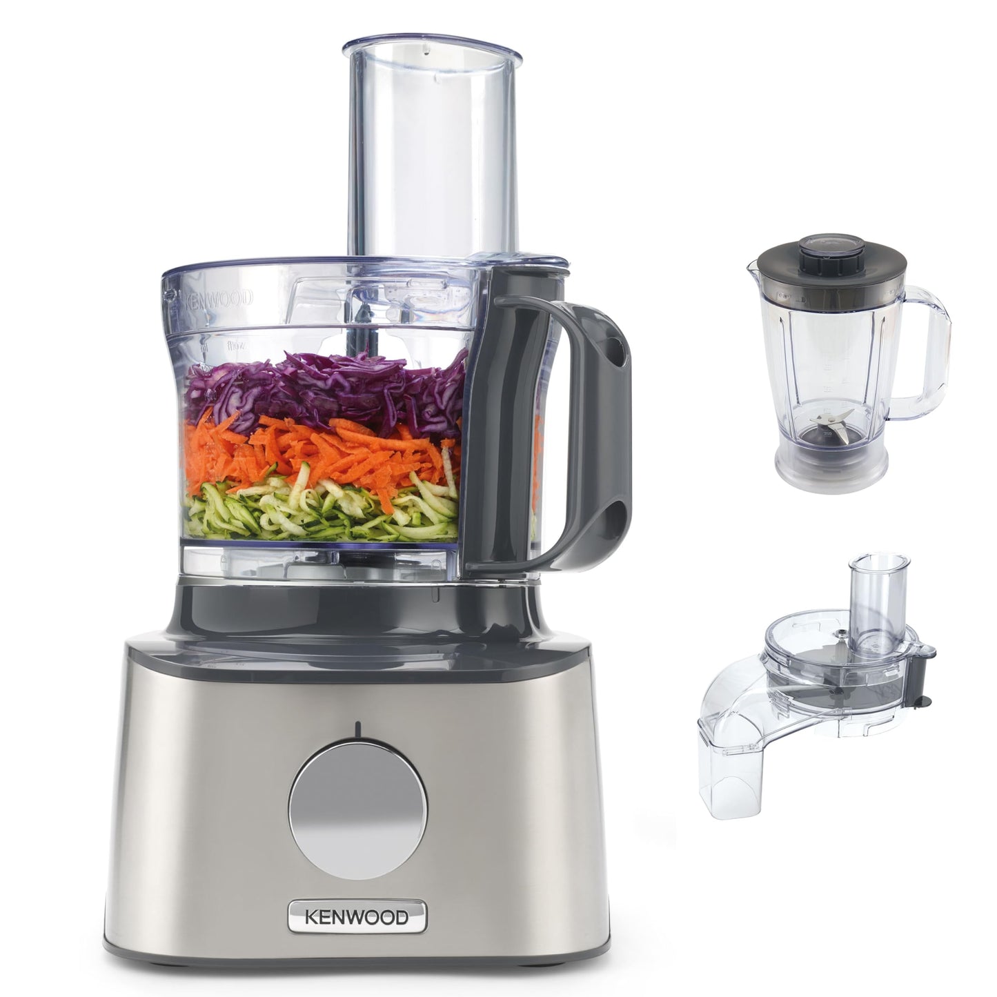 MultiPro Küchenmaschine mit Mixaufsatz & Würfelschneider, Multipro Compact, 800W , 12Zbh