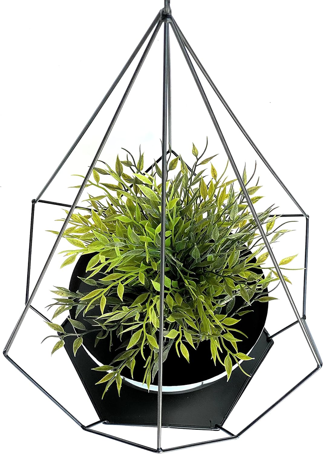 Wand-Blumenampel mit Topf