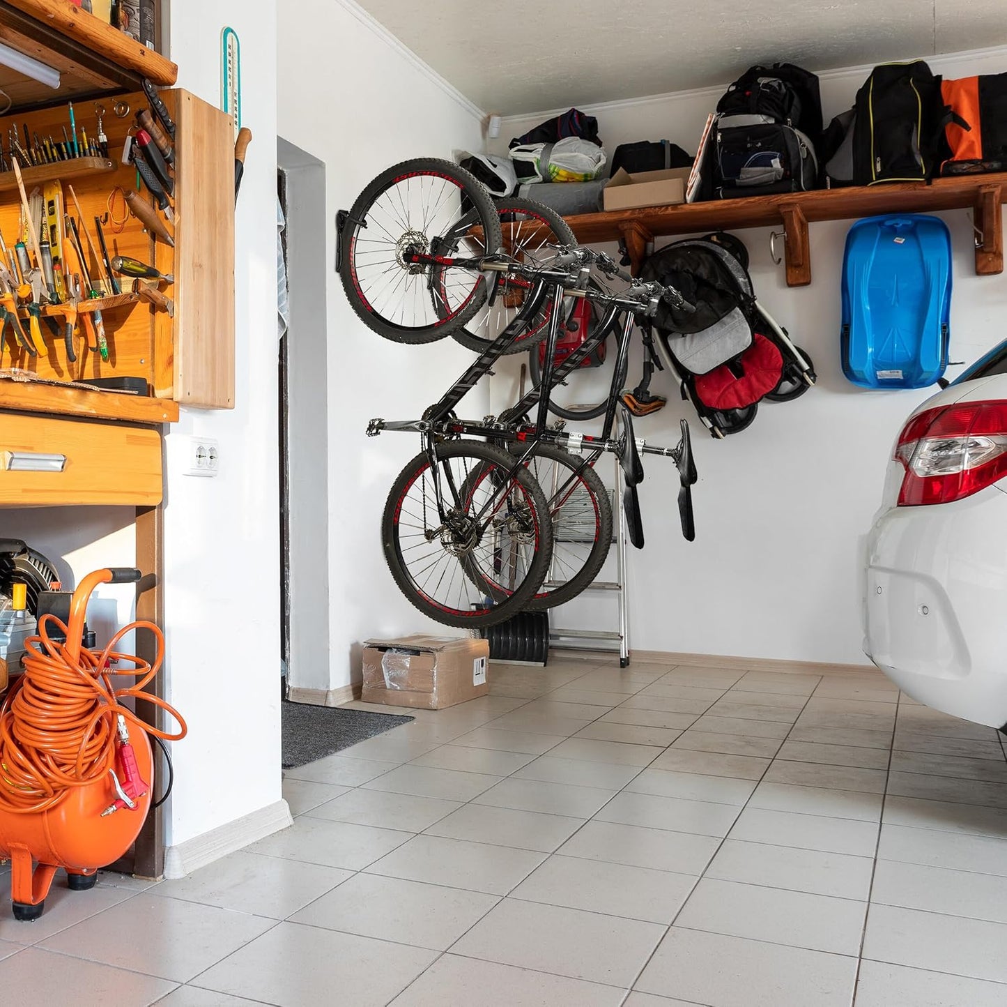 4er-Set Wandhalter für Velo, 4