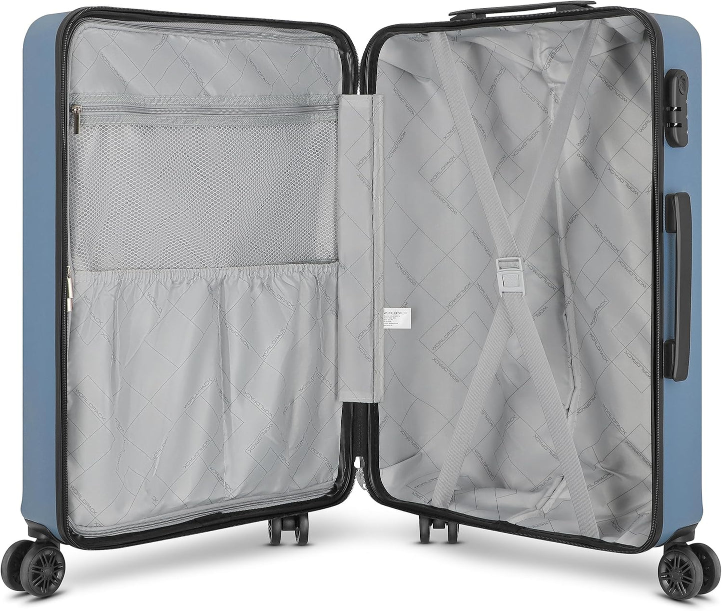 Check-in Koffer, Metallisches Blau Koffer M (67 cm)